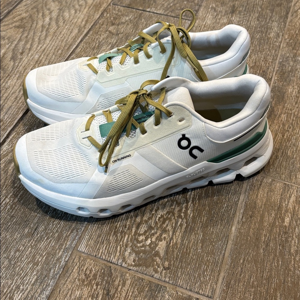 On Cloud Cloud Runner Running White And Green Sne… - image 2